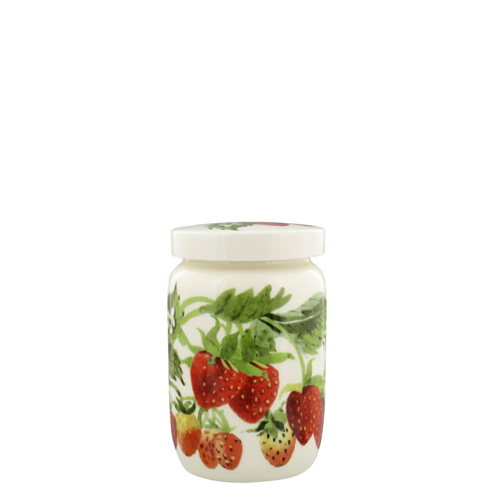 Emma Bridgewater Strawberries Medium Jam Jar with Lid